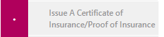 issue certificate